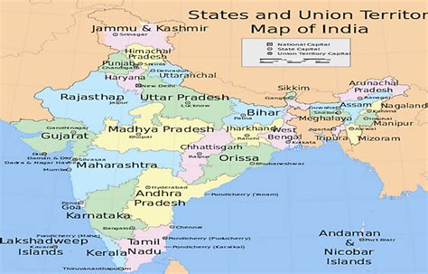 states in central india|List of Indian States and Union Territories: Facts at a Glance.